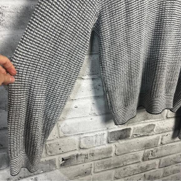 Vintage 90s Jantzen Chunky Rib Knit Oversized V-Neck Pullover Sweater - Picture 5 of 11